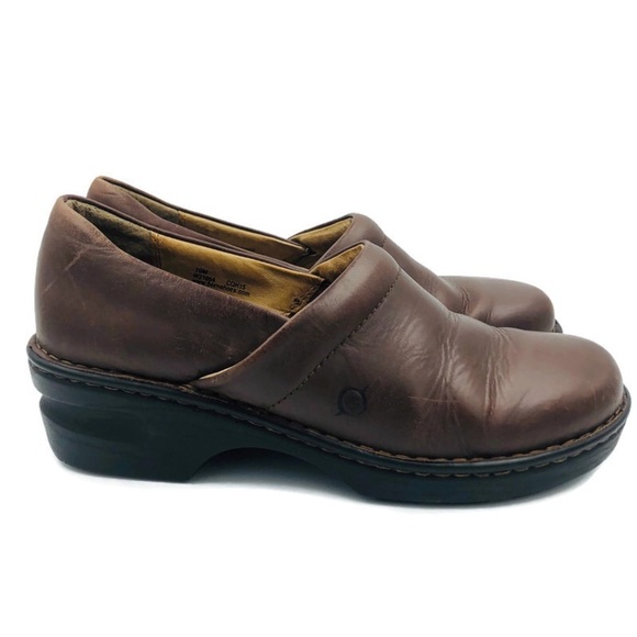 Born Brown Nursing Clog Size 10M W21054 - Picture 6 of 8